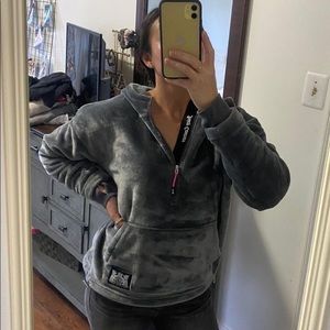 Juicy Couture Velour Pullover Hoodie